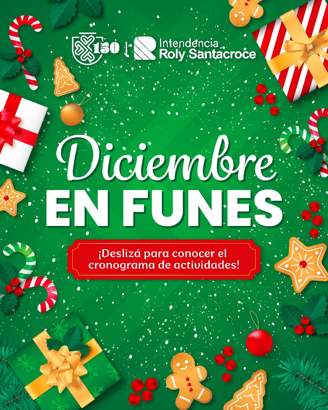 FUNES YA VIVE LAS FIESTAS: ESTE JUEVES COMIENZA “FUNES ALDEA NAVIDEÑA” EN EL MERCADO DON BOSCO